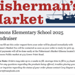 Fisherman’s Market Fundraiser!!!